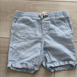 Janie and Jack Chambray Striped Shorts